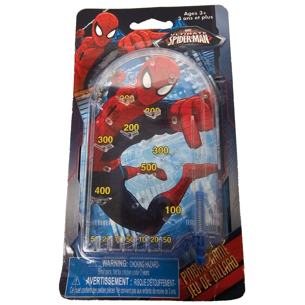 New in package Marvel Ultimate Spider-man pinball game party‎ favor